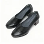 کفش چرم مجلسی زنانه کد (5701)