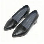 کفش چرم مجلسی زنانه کد (467)