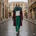 استایل زمستانی با کفش 425/6