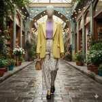 استایل بهاری با کفش 425/6