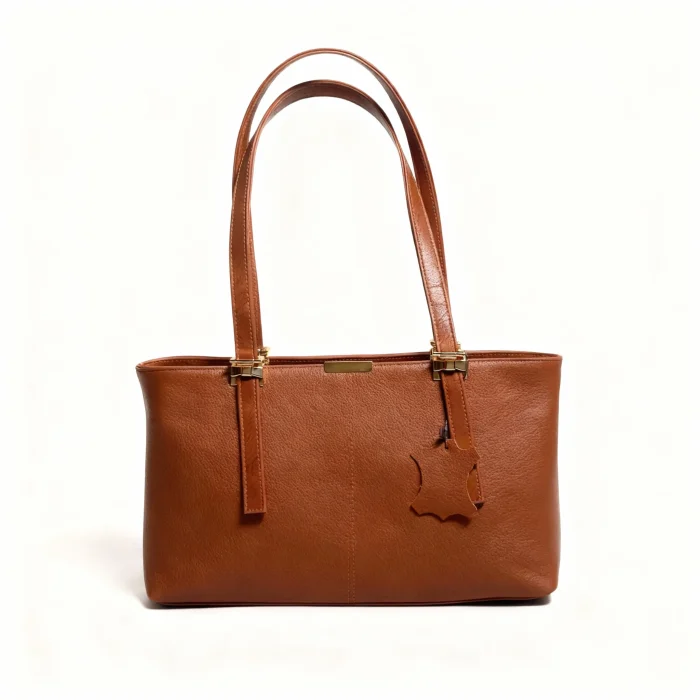 کیف چرم دوشی زنانه کد 1044 - Image 3