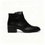 نیم بوت تمام چرم زنانه کد 933 - Image 2