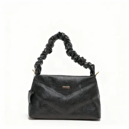 کیف چرم دوشی دسته چروکی کد 7050