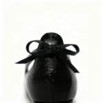 کفش چرم زنانه پشت پاپیون کد 3709 - Image 4