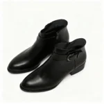 نیم بوت تمام چرم زنانه کد 933