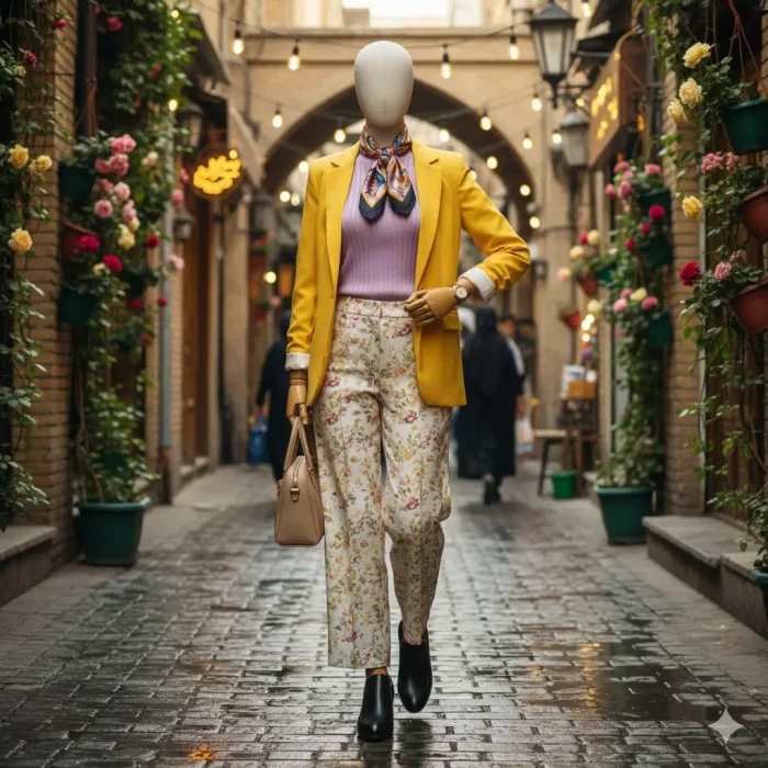 کفش چرم زنانه کد 655 - Image 6