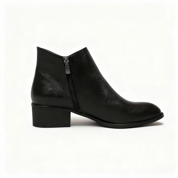 نیم بوت چرم کد 930 - Image 3