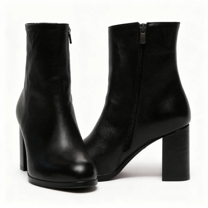 نیم بوت چرم کد 662 - Image 3