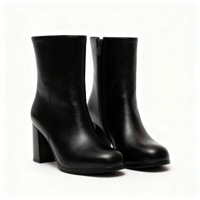 نیم بوت چرم کد 662 - Image 2