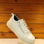 کفش ونس چرم زنانه کد 2018