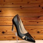 کفش مجلسی چرم پاشنه دار