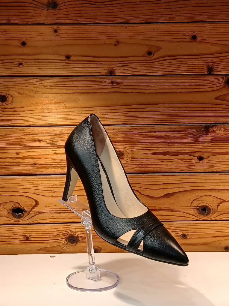 WhatsApp Image 1404-09-12 at 18.57.23 (2) کفش مجلسی چرم پاشنه دار - Image 1