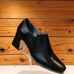 کفش مجلسی چرم پاشنه دار