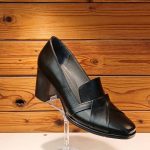 کفش مجلسی چرم پاشنه دار