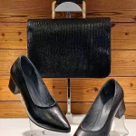 کفش مجلسی چرم زنانه کد 425/11