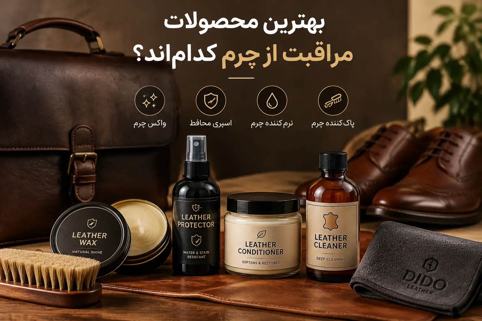 بهترین محصولات مراقبت از چرم کدام‌ اند؟